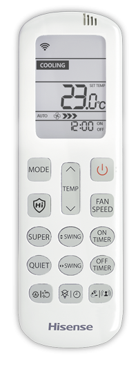 Сплит-система Hisense AS-09UW4RYRKB05G/AS-09UW4RYRKB05W Zoom DC Inverter Wi-Fi
